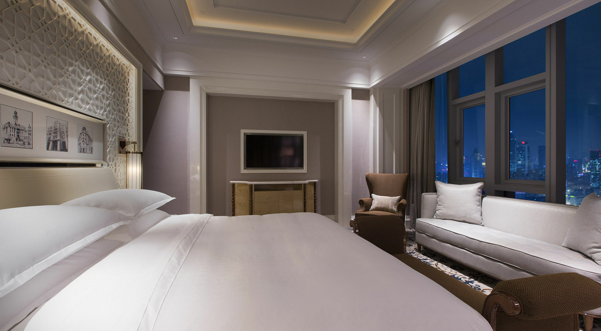 Sheraton Grand Wuhan Hankou Hotel Bagian luar foto